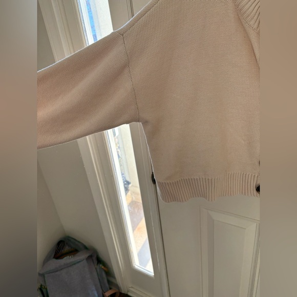 Quince 100% Organic Cotton Cropped Cardigan Size XL - Picture 5 of 8